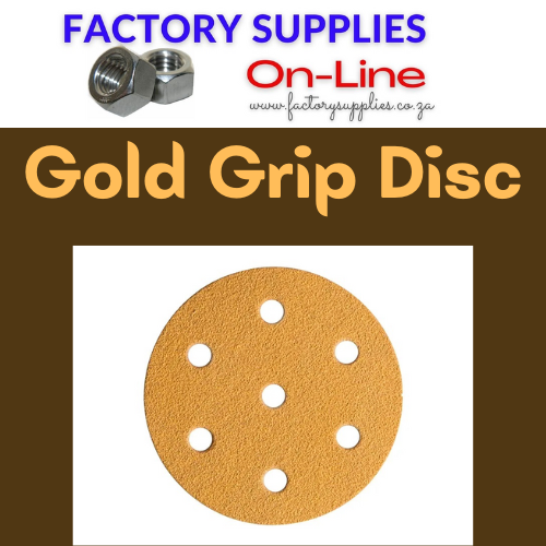 Mirka Gold Disc 150mm Grip 6+1 Hole