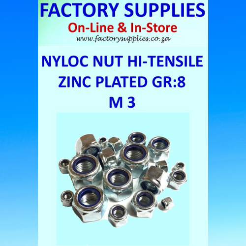 Nyloc Nut M 3