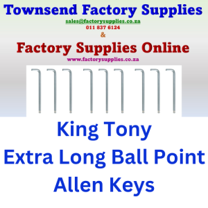 King Tony Extra Long Ball Point Allen Key