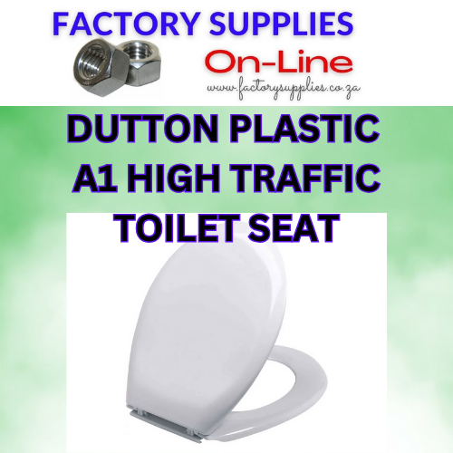 Dutton Plastic A1 Deluxe High Traffic Toilet Seat