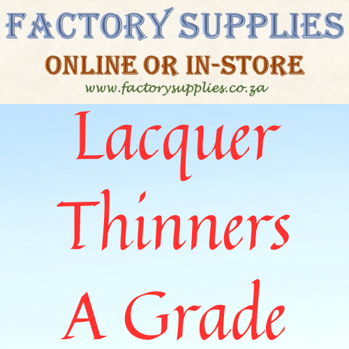 Lacquer Thinners A Grade