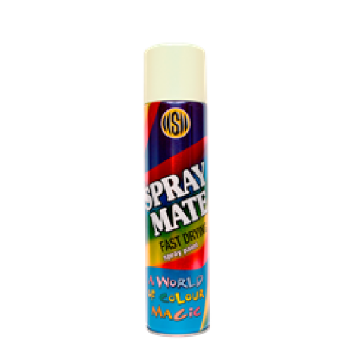 Spraymate Fast Drying Spray Paint 250ml - Antique Ivory