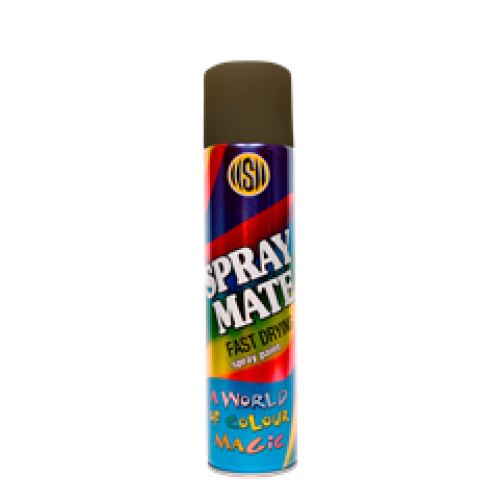 Spraymate Fast Drying Spray Paint 250ml - Chocolate Satin