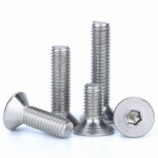 Stainless Steel Countersunk Cap Screw M 8 (Sold Per 100)