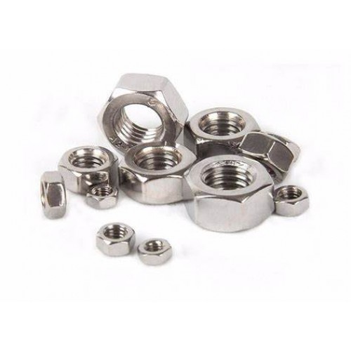 Hex Nuts Stainless Steel M 3 - M10 (Sold Per 100)
